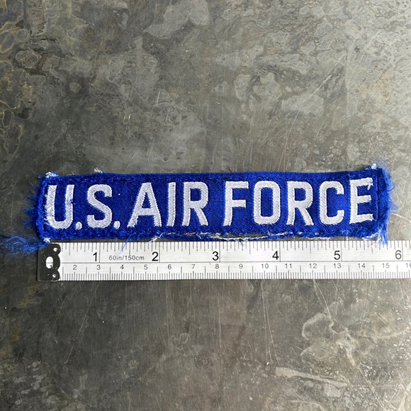U.S. AIR FORCE blue tape patch - Picture 9 of 11